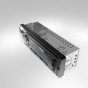 1DIN 12V LCD avtoradio USB Bluetooth AUX + daljinec