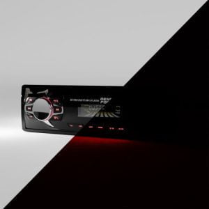 1DIN 12V LCD avtoradio USB Bluetooth AUX + daljinec