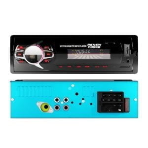 1DIN 12V LCD avtoradio USB Bluetooth AUX + daljinec