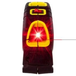 Univerzalni tračni meter + rdeči križni in točkovni laser 5,5m