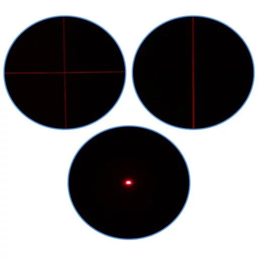 Mètre ruban universel + croix rouge et point laser 5,5 m ACTION 18 { "alt_text": "Mètre ruban universel avec croix rouge et point laser" }