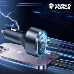 Avtomobilski 100W polnilec 12-24V 6x USB Type-C Quick Charge 3.0 16 Avtomobilski 100W polnilec 12-24V 6x USB Type-C Quick Charge 3.0