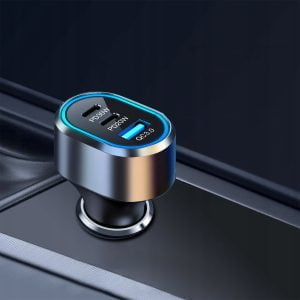 Avtomobilski 100W polnilec 12-24V 6x USB Type-C Quick Charge 3.0 18 Avtomobilski 100W polnilec 12-24V 6x USB Type-C Quick Charge 3.0