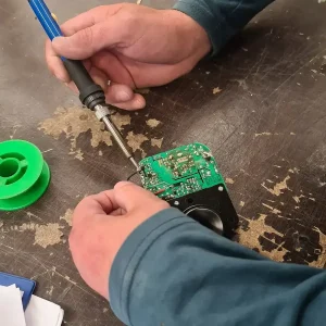 XL set 60W nastavljiv električni ročni spajkalnik do 450°C v torbi 24 {