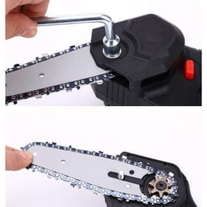 Komplet 24V akumulatorska verižna žaga 10cm