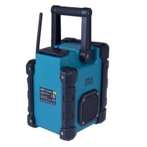 Akumulatorski gradbeni radio Sas+all PRO z DAB+ in Bluetooth