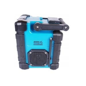 Robusten akumulatorski gradbeni radio z DAB+ in Bluetooth