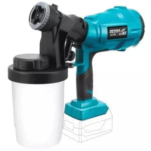 Sas+all PRO 18V Akku-Sprühlackgerät zum Lackieren von 900 ml