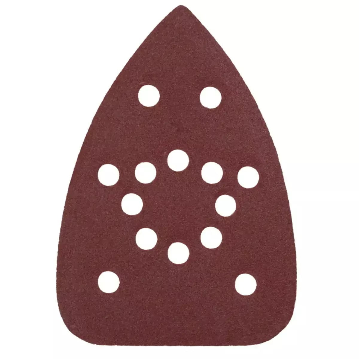 5x Trikotni brusni papir 140x140x93mm P40 3 Pet trikotnih brusnih papirjev 140x140x93mm P100 za učinkovito brušenje površin.
