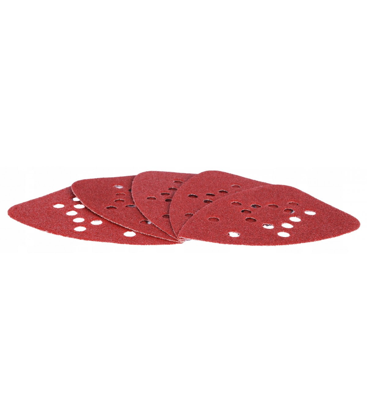 5x Trikotni brusni papir 140x140x93mm P40 4 People collaborating in a bright, modern office environment