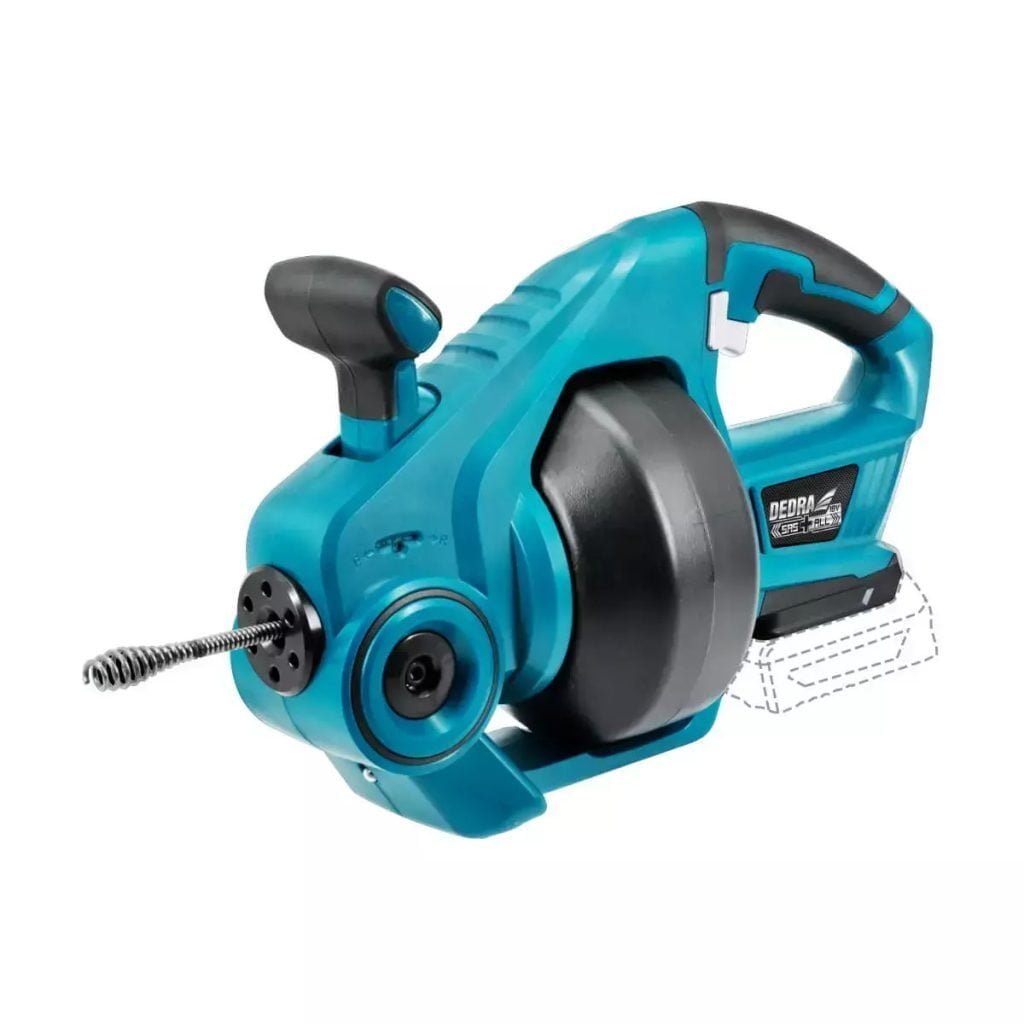 Sas+all PRO 18V akumulatorski čistilec za čiščenje odtočnih cevi 7m AKCIJA