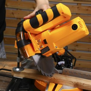 1450W zajeralna preklopna namizna žaga 210mm