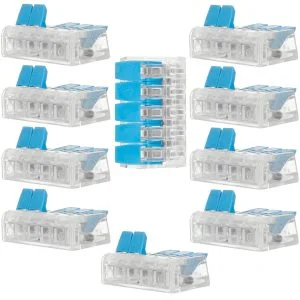 1x Hitra inštalacijska sponka - 5 vhodni konektor sponka 0,2-4mm2 AKCIJA