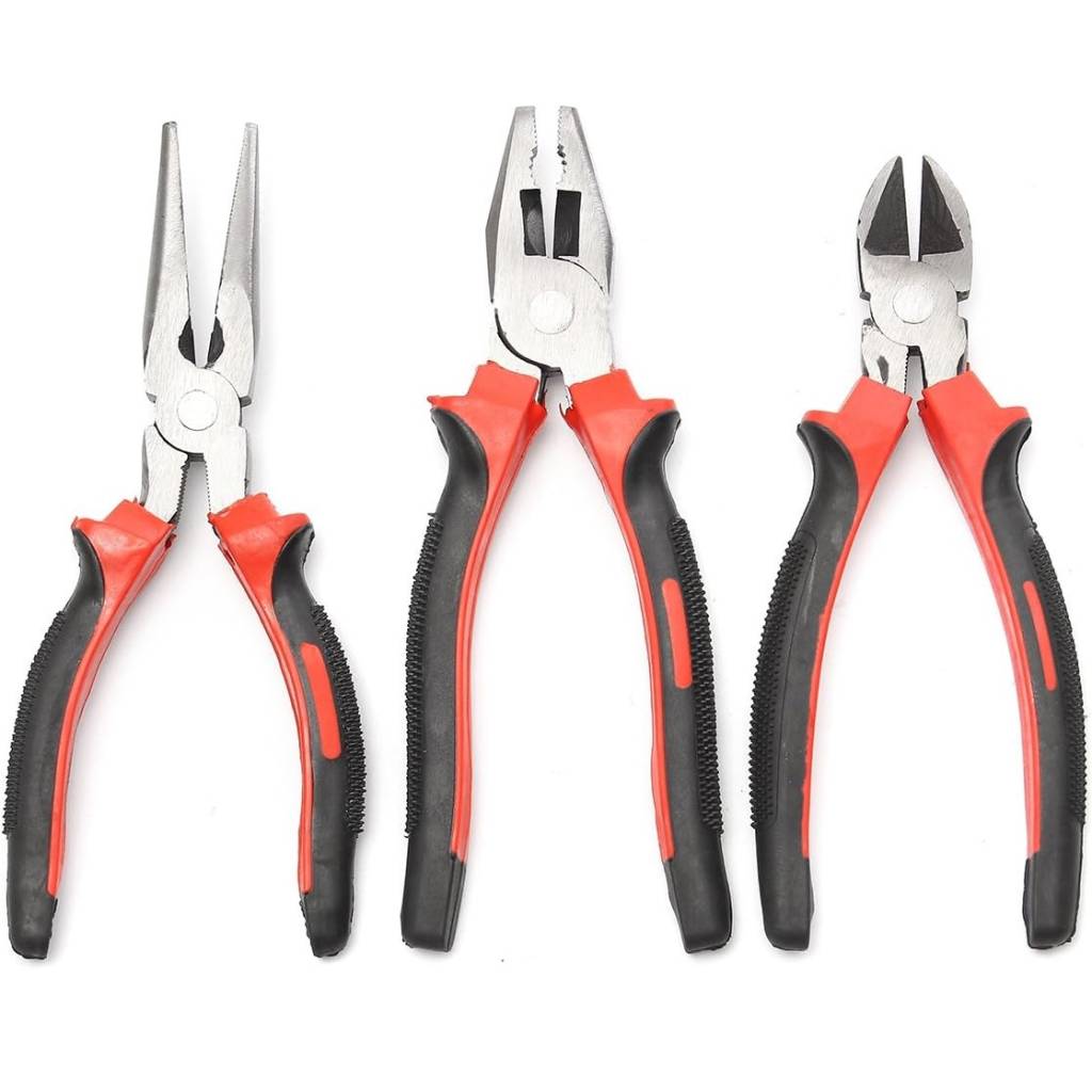 Set 3 univerzalnih komb. klešč 160mm