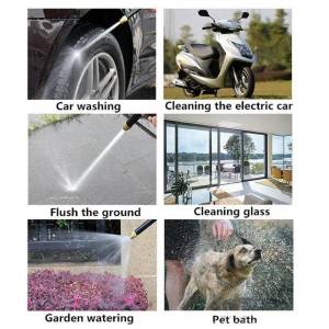 Večnamenska vrtna tlačna pištola za pranje 360° vrtljiva nastavitev