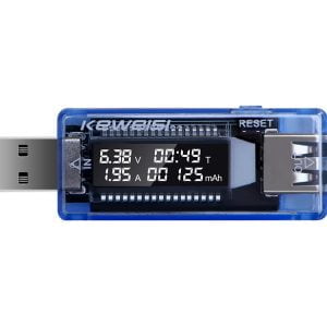 Digitalni LCD USB tester vtičnic 3.0 4v1