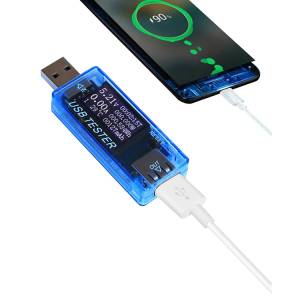 Digitalni LCD tester USB vtičnic 3.0 4v1