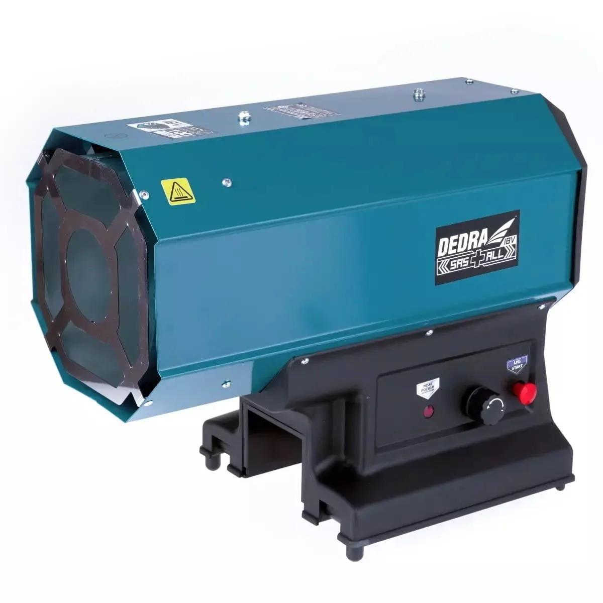 Sas+all PRO 18V 230V plinski grijač na baterije 20kW - slika 3