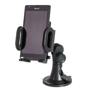 Univerzalni nastavljiv avto nosilec za telefon s priseskom 360