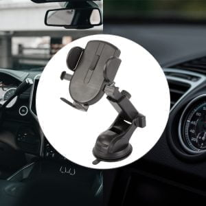 2v1 univerzalni teleskopski nastavljiv avto nosilec za telefon s priseskom