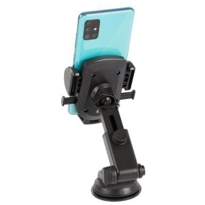 2v1 univerzalni teleskopski nastavljiv avto nosilec za telefon s priseskom