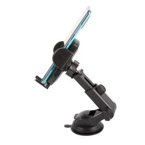 2v1 univerzalni teleskopski nastavljiv avto nosilec za telefon s priseskom