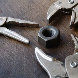 3 delni set prijemalnih grip klešč do 250mm