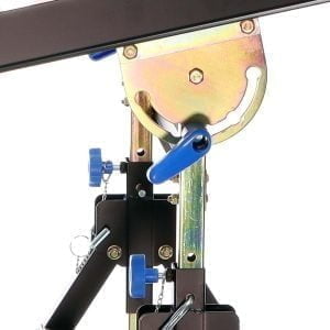 Nastavljiva zložljiva premična kovinska varilna miza do 150kg