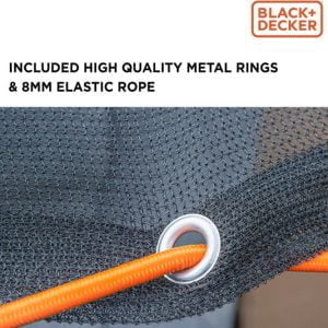 Fina zaščitna elastična mreža za prikolice in vozila 2x3m