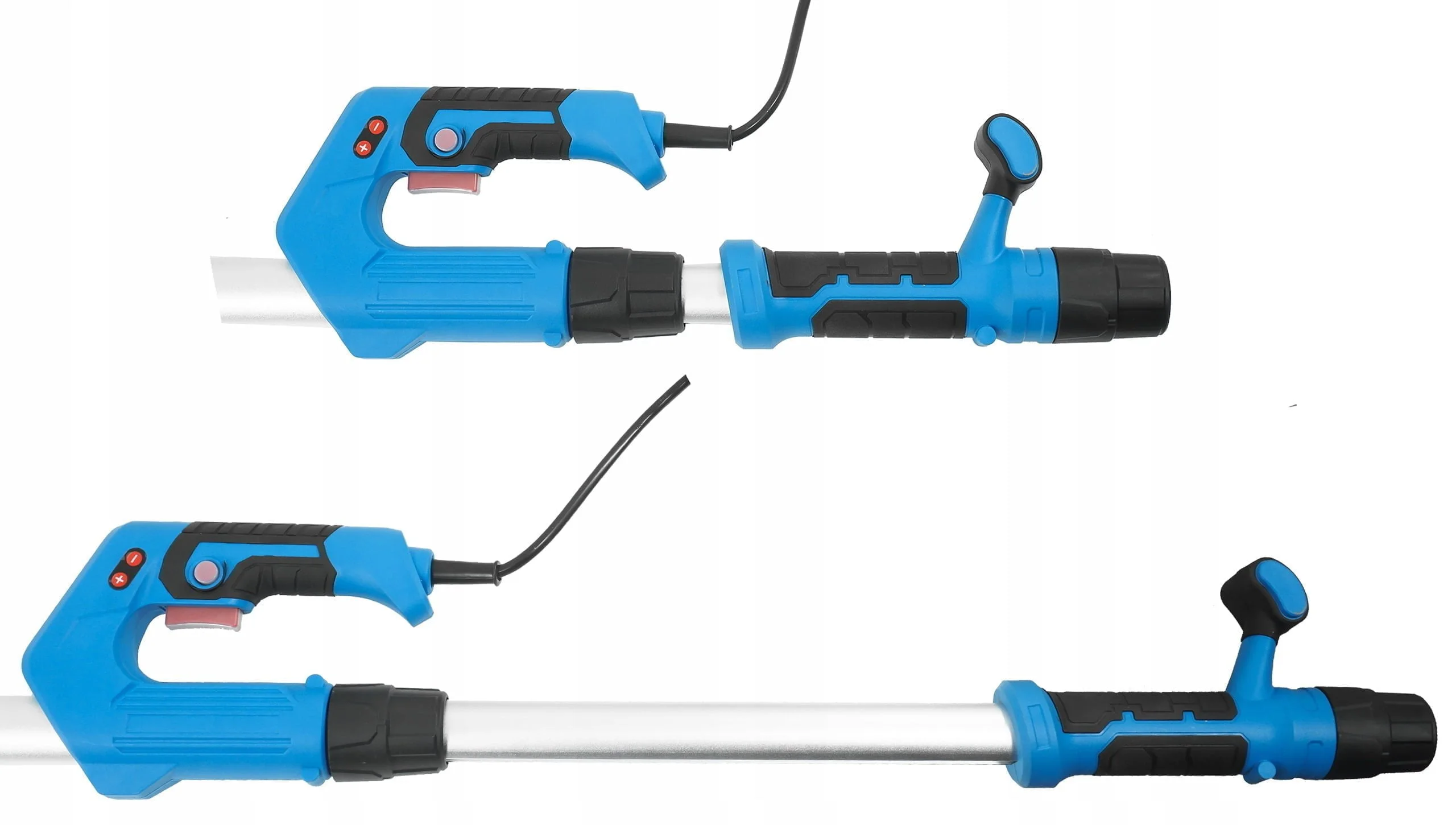 710W Žirafa za brušenje zidova i stropova s ​​LED rasvjetom + trokutasta glava - slika 13