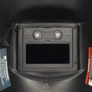 Avtomatska solarna naglavna varilna maska goreča lobanja