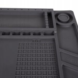 Servisna antistatična silikonska spajkalna podloga 30x40cm in organizator