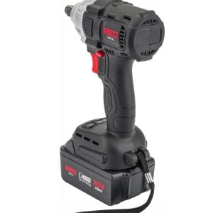 Set 20V aku. brezkrtačni udarni vijačnik 380Nm 1/2" 2x4Ah Li-ion LED + nastavki AKCIJA