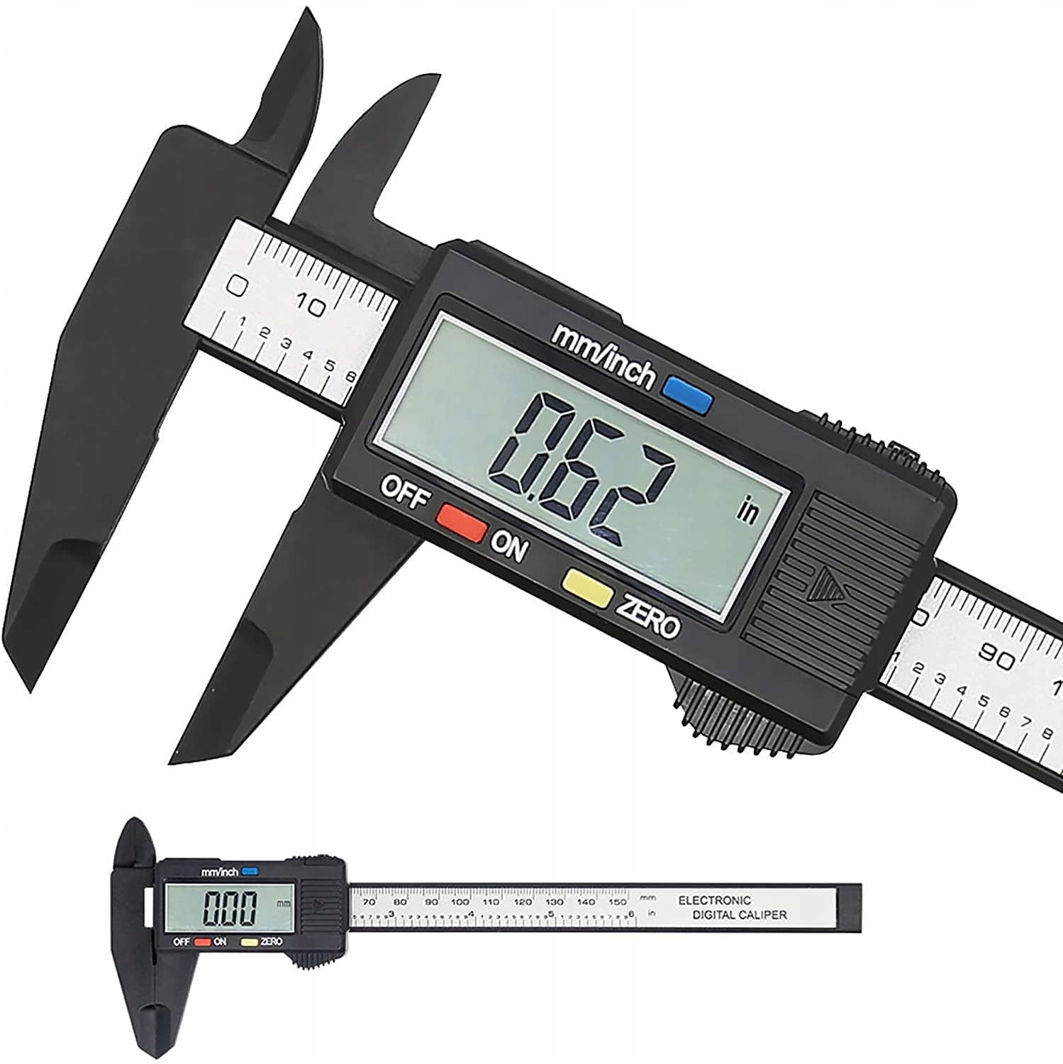 LCD digitalno kljunasto merilo 150mm PVC 10 LCD digitalno kljunasto merilo 150mm PVC - slika 8