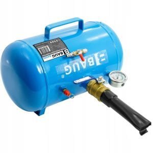 Booster polnilec za pnevmatike z manometrom 40L zračni top