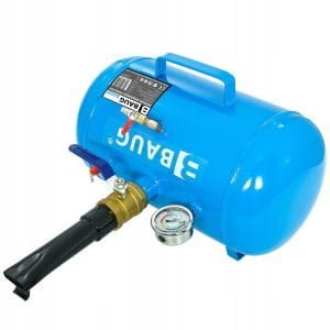 Booster polnilec za pnevmatike z manometrom 40L zračni top
