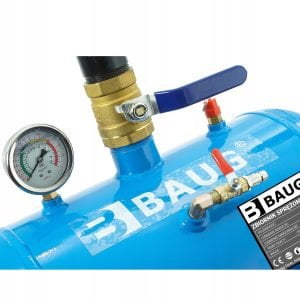 Booster polnilec za pnevmatike z manometrom 40L zračni top