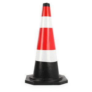Cestni gumi prometni stebriček z odbojno nalepko 60cm - stožec