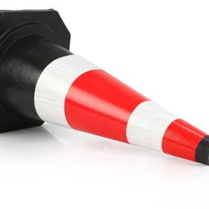 Cestni gumi prometni stebriček z odbojno nalepko 60cm - stožec