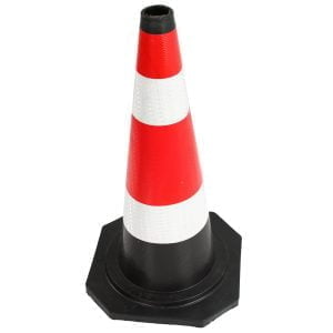 Cestni gumi prometni stebriček z odbojno nalepko 60cm - stožec