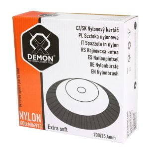 Univerzalni disk najlonske krtače za kosilnice in obrezovalnike trave 200x25,4mm