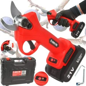 21 U bateriji. škare za rezidbu loze do 25mm 2x2Ah