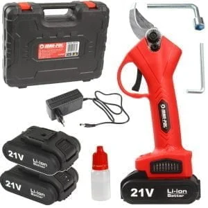 Alternativni prikaz 21V akumulatorskih škara za orezivanje vinove loze do 25 mm 2x2Ah