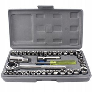 40 delni set full metal gedor v kovčku račne 1/4