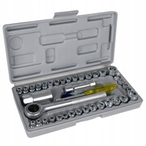 40 delni set full metal gedor v kovčku račne 1/4
