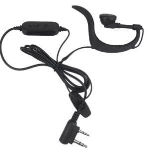 Set dveh aku. prenosnih LCD radijskih postaj 1500mAh do 8km LED + slušalke