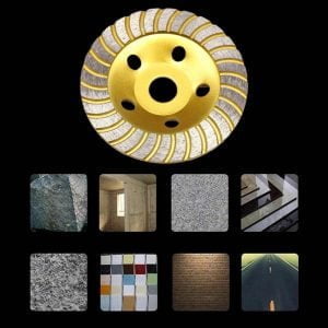 Set segmentirana diamantna + TURBO plošča za brušenje betona 125mm AKCIJA