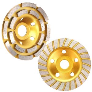 Set segmentirana diamantna + TURBO plošča za brušenje betona 125mm AKCIJA