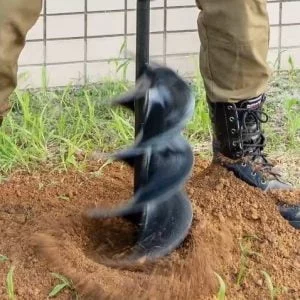 Alternative view of Sas+all PRO 18V dvoročni akumulatorski zemeljski vrtalnik + sveder 150mm AKCIJA