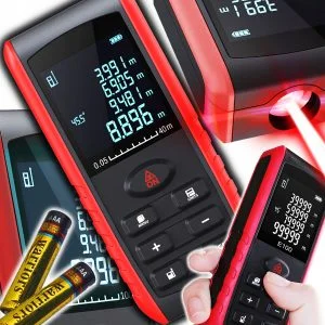 Digitalni LCD laserski merilnik razdalje do 50m